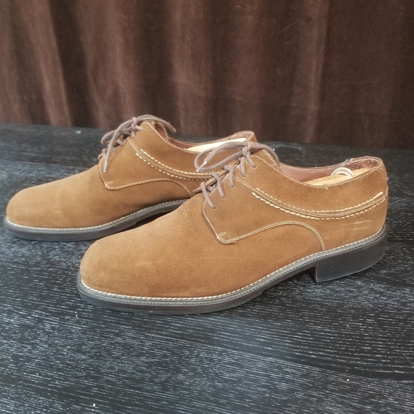 Cole Haan Men\'s Brown Suede Dress Shoes Size 10D in Box main image 6